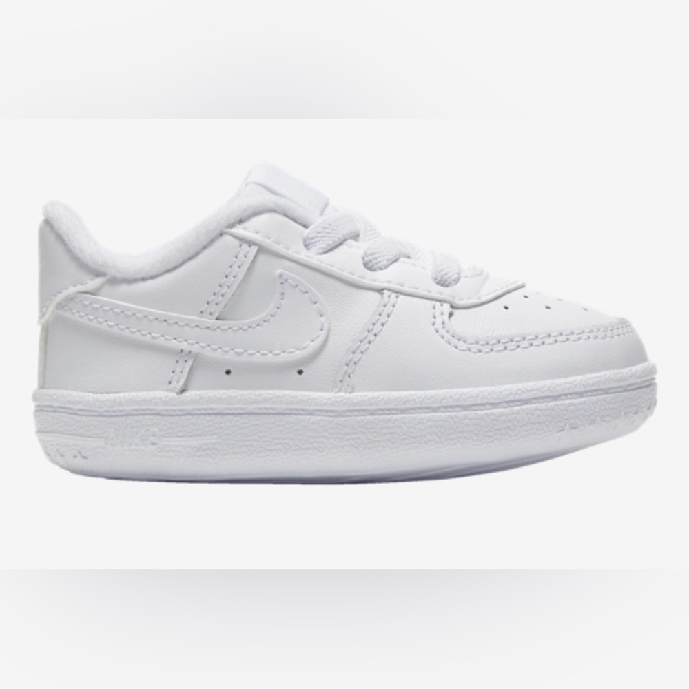 Nike Air Force One Crib Kids All-White Sneakers